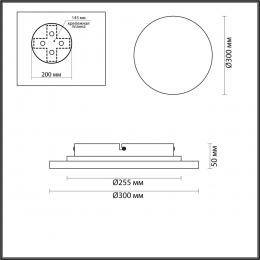 Odeon light 6625/15WL HIGHTECH ODL25 бежевый/металл/травертин Настенный светильник IP20 LED 15W 3000K 220V TRAVERTINO  - 2 купить